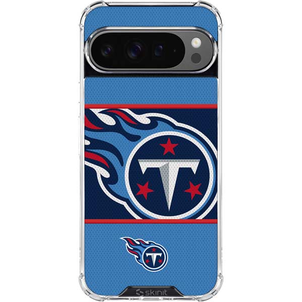 NFL Tennessee Titans Zone Block Google Pixel 10 Pro XL Clear Case