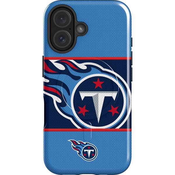 NFL Tennessee Titans Zone Block iPhone 16 Magsafe Impact Case