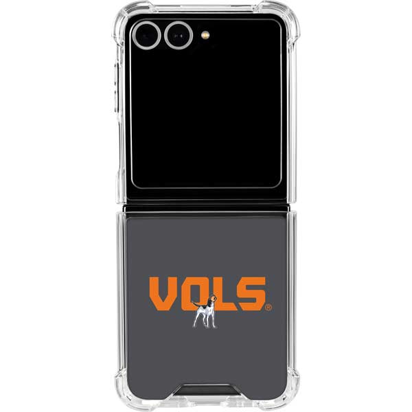 University of Tennessee-Knoxville Vols Galaxy Z Flip7 Clear Case