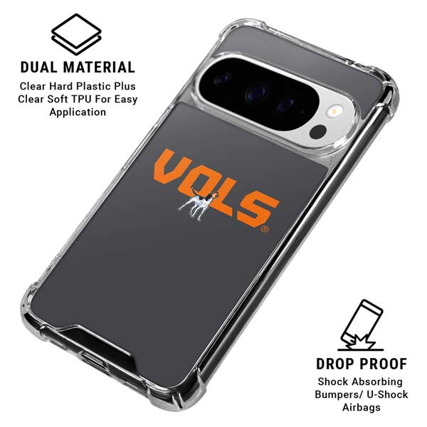 University of Tennessee-Knoxville Vols Google Pixel 10 Pro Clear Case