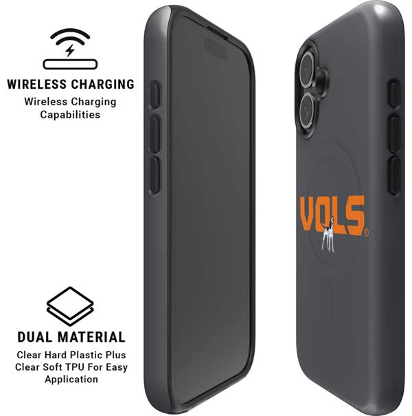 University of Tennessee-Knoxville Vols iPhone 16 Magsafe Impact Case