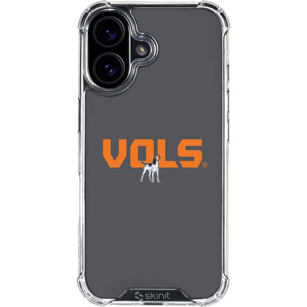 University of Tennessee-Knoxville Vols iPhone 17 Clear Case