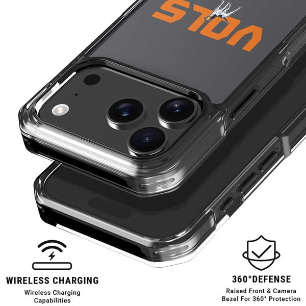University of Tennessee-Knoxville Vols iPhone 17 Pro Clear Case