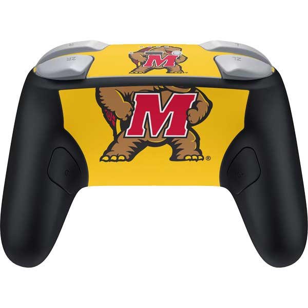 University of Maryland Terps Yellow Nintendo Switch 2 (2025) Pro Controller Skin