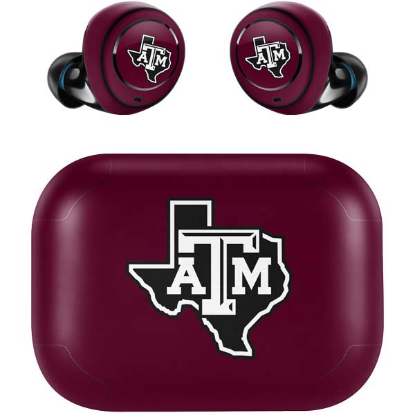 Texas A&M University Black Logo Amazon Echo Buds Skin