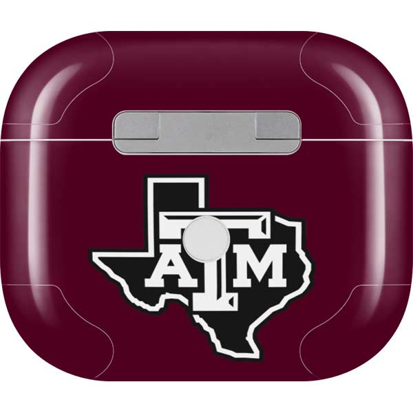 Texas A&M University Black Logo Apple AirPods (3rd Gen 2021) Skin