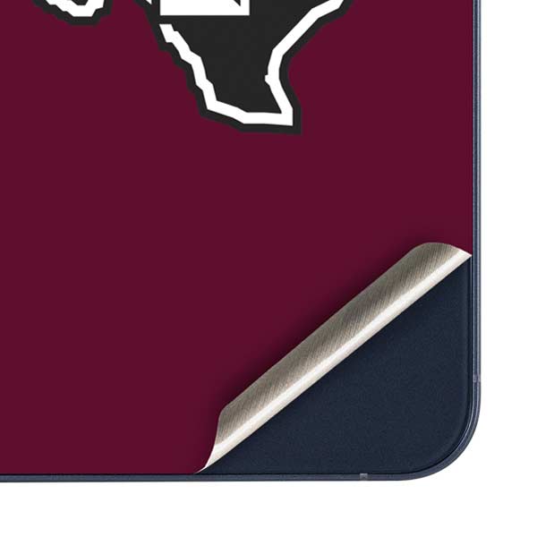 Texas A&M University Black Logo Galaxy A35 5G Skin