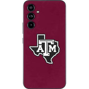 Texas A&M University Black Logo Galaxy A54 5G Skin