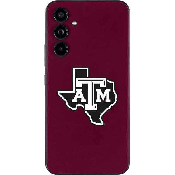 Texas A&M University Black Logo Galaxy A54 5G Skin