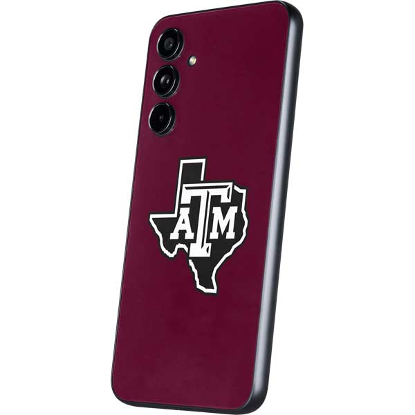 Texas A&M University Black Logo Galaxy A54 5G Skin