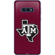 Texas A&M University Black Logo Galaxy S10e Skin