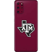 Texas A&M University Black Logo Galaxy S20 Plus Skin