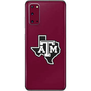 Texas A&M University Black Logo Galaxy S20 Skin