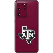 Texas A&M University Black Logo Galaxy S20 Ultra 5G Skin