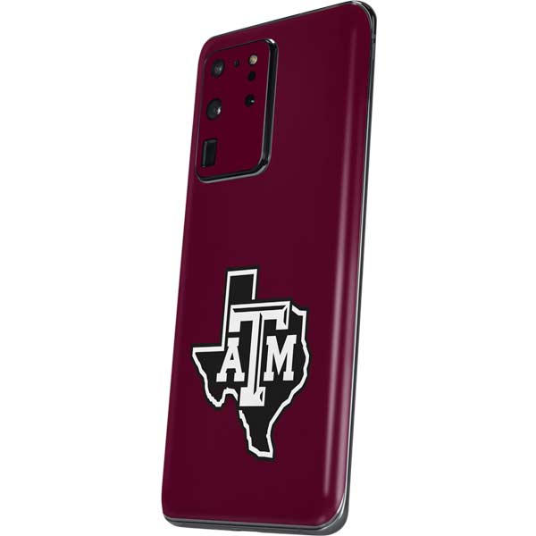 Texas A&M University Black Logo Galaxy S20 Ultra 5G Skin