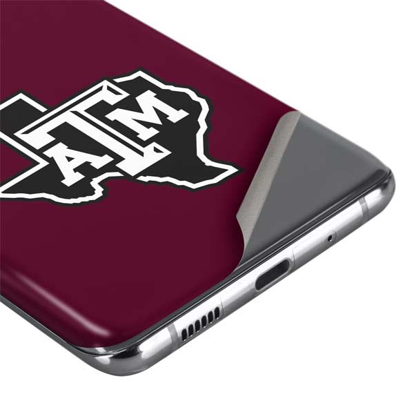 Texas A&M University Black Logo Galaxy S20 Ultra 5G Skin