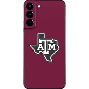 Texas A&M University Black Logo Galaxy S22 Plus Skin