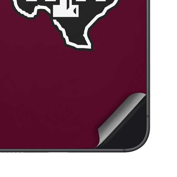 Texas A&M University Black Logo Galaxy S23 Skin