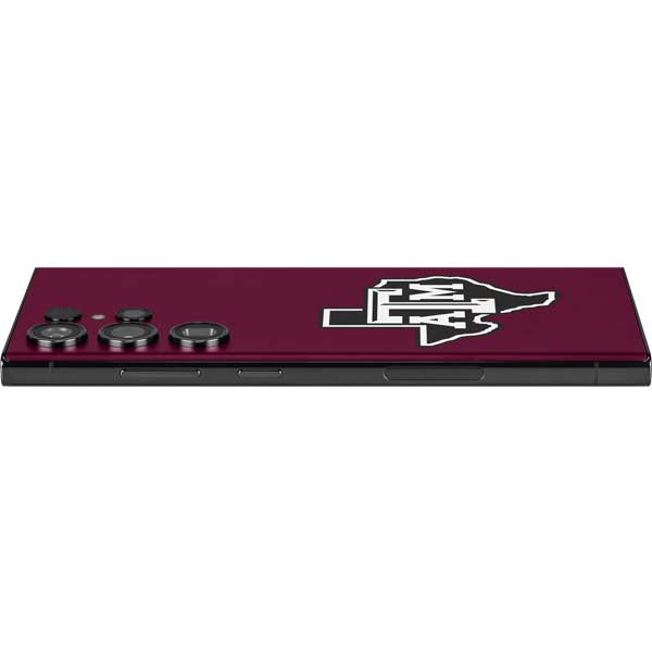 Texas A&M University Black Logo Galaxy S23 Ultra Skin