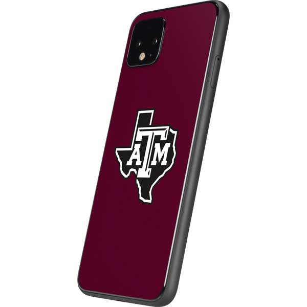 Texas A&M University Black Logo Google Pixel 4 Skin