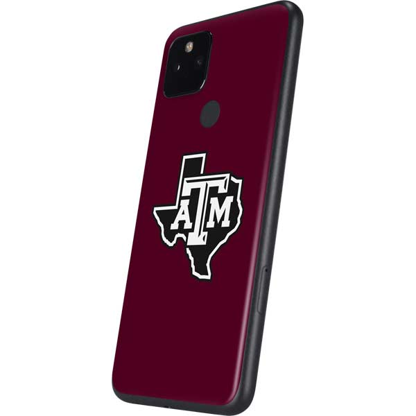 Texas A&M University Black Logo Google Pixel 5a Skin