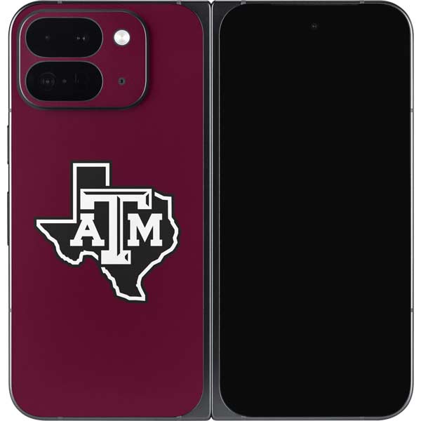 Texas A&M University Black Logo Google Pixel 9 Pro Fold Skin