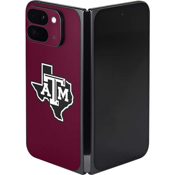 Texas A&M University Black Logo Google Pixel 9 Pro Fold Skin