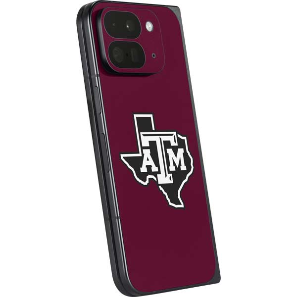 Texas A&M University Black Logo Google Pixel 9 Pro Fold Skin