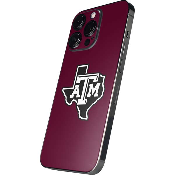 Texas A&M University Black Logo iPhone 13 Pro Skin