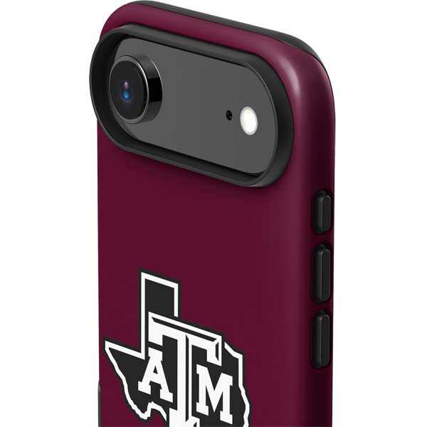 Texas A&M University Black Logo iPhone 17 Air Impact Case