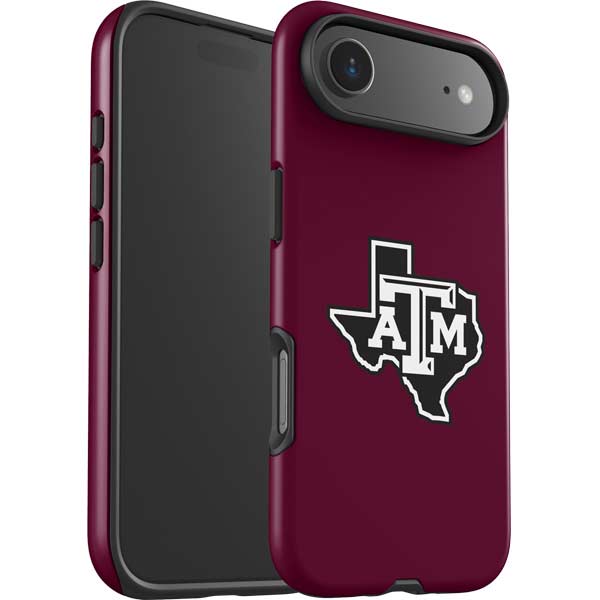 Texas A&M University Black Logo iPhone 17 Air Impact Case
