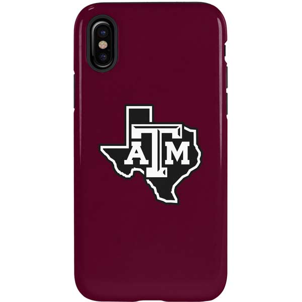 Texas A&M University Black Logo iPhone XS Pro Case