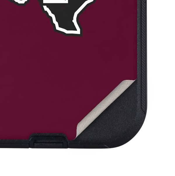 Texas A&M University Black Logo Otterbox Defender iPhone Skin