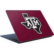 Texas A&M University Black Logo Surface Laptop Skin
