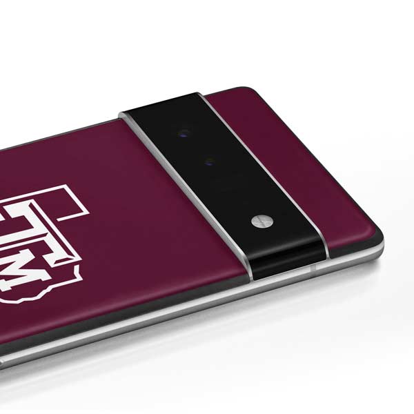 Texas A&M University Black Logo Google Pixel 6 Skin