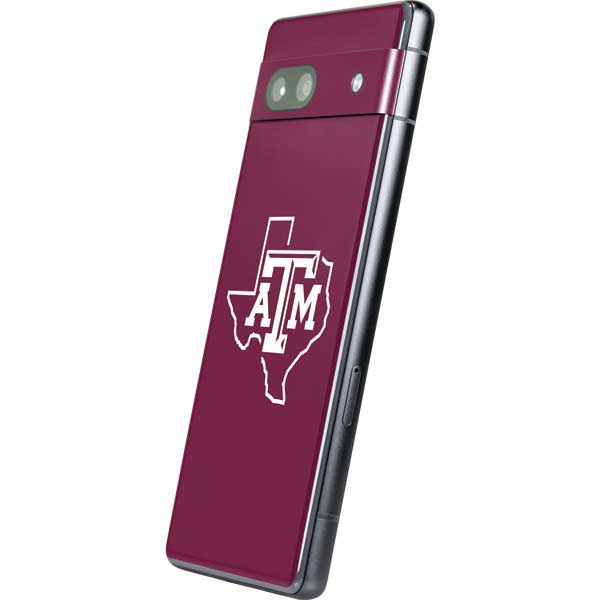 Texas A&M University Black Logo Google Pixel 7a Skin