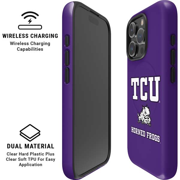 Texas Christian University Mascot iPhone 16 Pro Max Magsafe Impact Case
