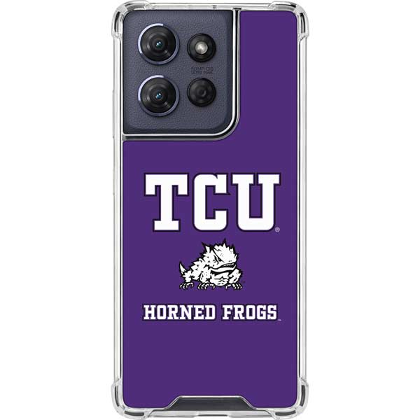 Texas Christian University Mascot Moto G 5G (2025) Clear Case