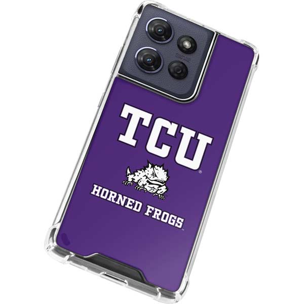 Texas Christian University Mascot Moto G 5G (2025) Clear Case