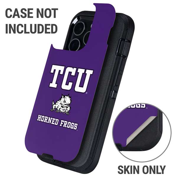 Texas Christian University Mascot Otterbox Defender iPhone Skin