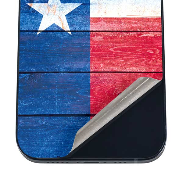 Texas Flag Light Wood iPhone 17 Air Skin