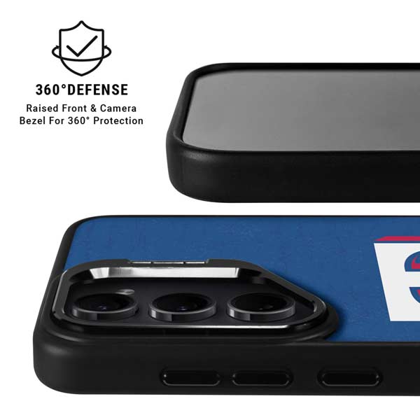 MLB Texas Rangers - Solid Distressed Galaxy S26 Ultra Kickstand Case