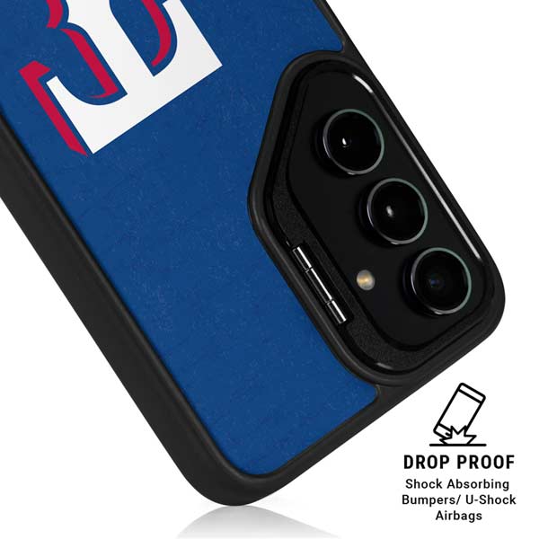 MLB Texas Rangers - Solid Distressed Galaxy S26 Ultra Kickstand Case