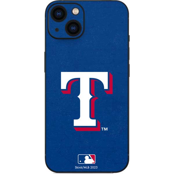 MLB Texas Rangers - Solid Distressed iPhone Skins