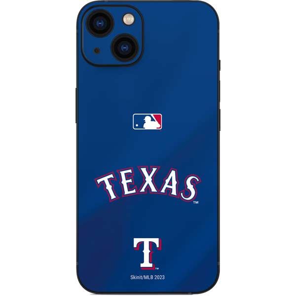 MLB Texas Rangers Alternate/Away Jersey iPhone Skins