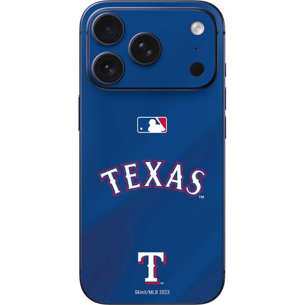 MLB Texas Rangers Alternate/Away Jersey iPhone 17 Pro Skin
