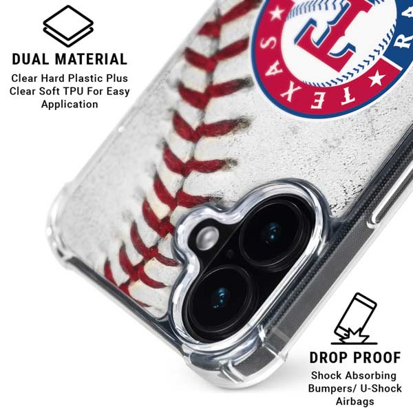 MLB Texas Rangers Game Ball iPhone 17 MagSafe Case