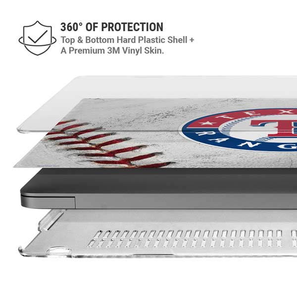 MLB Texas Rangers Game Ball MacBook Pro 14in (2021-24) Case plus Skin