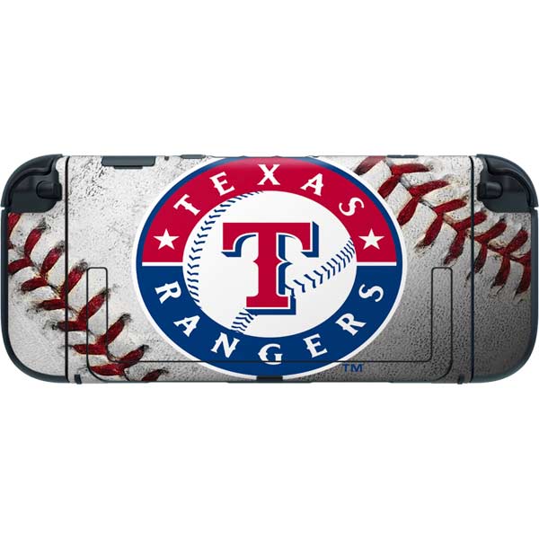 MLB Texas Rangers Game Ball Nintendo Switch 2 (2025) with Joy-Con Skin