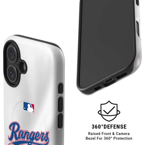MLB Texas Rangers Home Jersey iPhone 16 Magsafe Impact Case